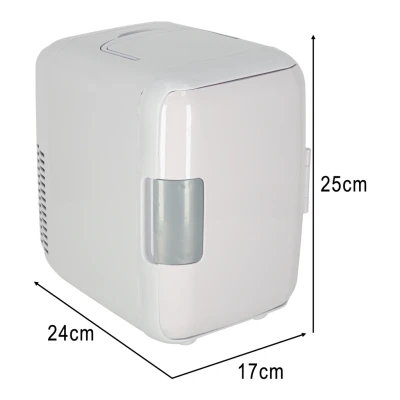 KIK KX3057 Přenosná mini lednička, chlazení/ohřev 2 v 1, 3,4 l, bílá