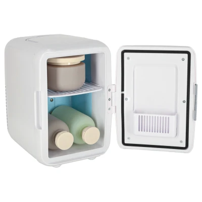 KIK KX3057 Přenosná mini lednička, chlazení/ohřev 2 v 1, 3,4 l, bílá