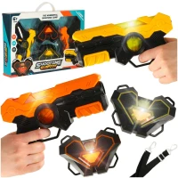 KIK KX3641 Paintball laserová pistole s infračerveným terčem, 2 ks