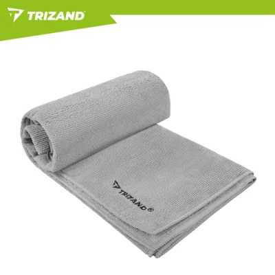 Trizand 27783 Rýchloschnúci uterák 120 x 60 cm, sivý
