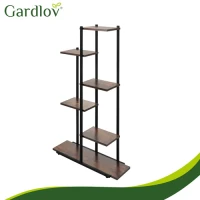 Gardlov 27788 Stojan na kvety 113 x 60 cm, 6 políc, hnedý