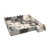Rebel RBY-2250-16 Kontrastní pěnové puzzle 150 x 150 cm, béžovo-šedé