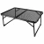 RealG RC-K-2347 Skládací kempingový stolek 60 x 40 x 25 cm, černý