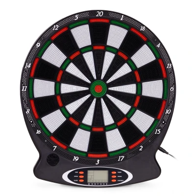 MultiStore AP-100A Elektronický terč na šipky LCD, 38 cm,18 her, 6 šipek