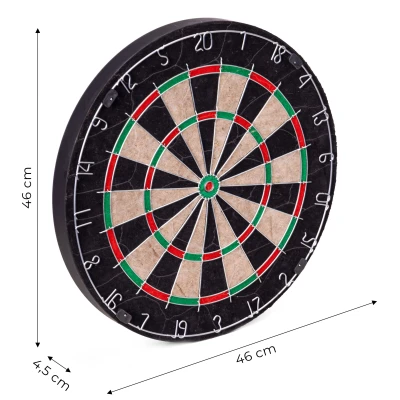 MultiStore AP-301 Sisalový terč na šipky 46 cm, 6 šipek