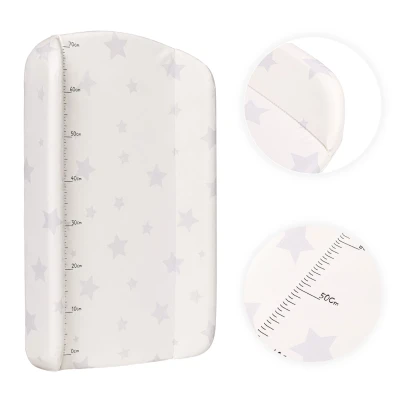 ECOTOYS HA-T09 Přebalovací podložka tvarovaná 85 x 50 cm, hvězdy