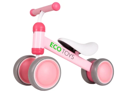 ECOTOYS JM-118 Dětské odrážedlo, růžové