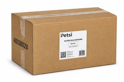 Petsi NAI-HC51 Klietka pre hlodavce s príslušenstvom, 3 poschodia, biela