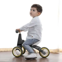 ECOTOYS LB1603 Detské balančné odrážadlo s kolesami z EVA, čierno-šedé