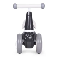 ECOTOYS LB1603 Detské balančné odrážadlo s kolesami z EVA, čierno-šedé