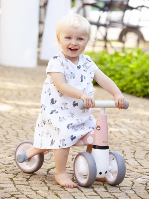 ECOTOYS LB1603 Detské balančné odrážadlo s kolesami z EVA, ružové