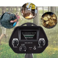 RealG RC-K-1374 Detektor kovov s LCD displejom a vodotesnou cievkou