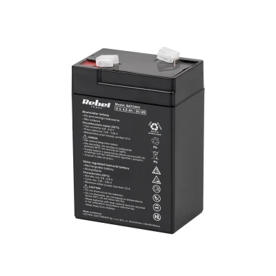 Rebel BAT0401 Gelový akumulátor 6V 4.5Ah