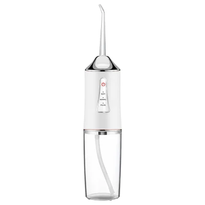 RealG RC-K-2489 Bezdrátová ústní sprcha, irigátor 230 ml, 3 režimy, 4 trysky, bílá