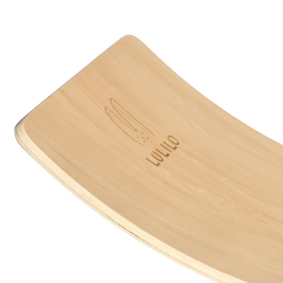 KIK KX5417 Balanční houpací deska pro děti Wave Board, dřevo, růžová