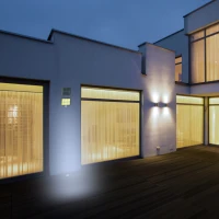 KIK KX3096 Solární LED lampa s čidlem pohybu a soumraku 120 LED