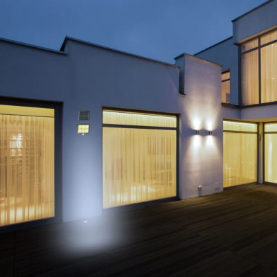 KIK KX3096 Solární LED lampa s čidlem pohybu a soumraku 120 LED