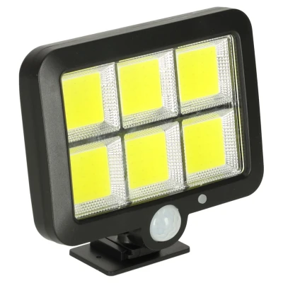 KIK KX3096 Solární LED lampa s čidlem pohybu a soumraku 120 LED