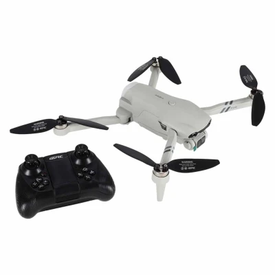KIK KX2775 RC dron s kamerou 4DRC F10, FPV, Wi‑Fi, LED, 3,7 V, sivý