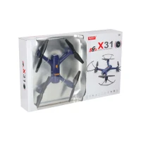 Syma KX5042_1 Dron X31, GPS, HD kamera, Wi-Fi FPV, 5G, modrý