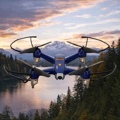 Syma KX5042_1 Dron X31, GPS, HD kamera, Wi-Fi FPV, 5G, modrý