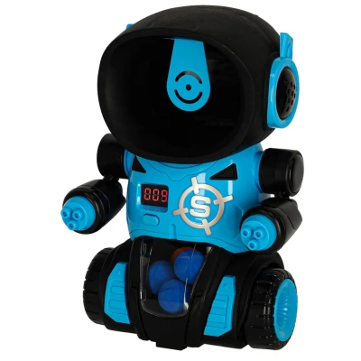KIK KX3636 Střelecká hra Robot - terč, 2 pistole, 24 pěnových míčků