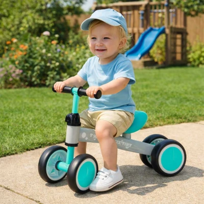 KIK KX4746_1 Dětské odrážedlo Trike Fix Tiny, mátové
