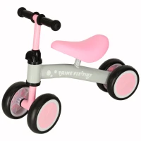KIK KX4746 Dětské odrážedlo Trike Fix Tiny, růžovo-šedé
