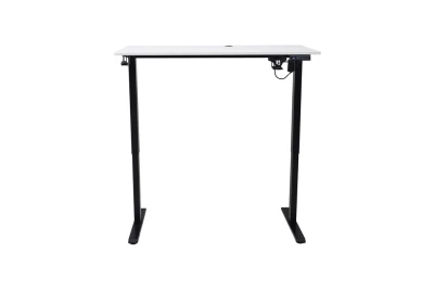 KIK KX2640 Elektrický stôl s nastaviteľnou výškou 120 x 60 cm, biely