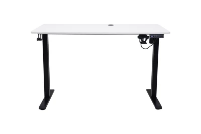 KIK KX2640 Elektrický stôl s nastaviteľnou výškou 120 x 60 cm, biely