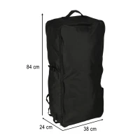 KIK KX3160 Prepravný batoh na SUP - ochranné puzdro 38 x 84 x 24 cm, čierny