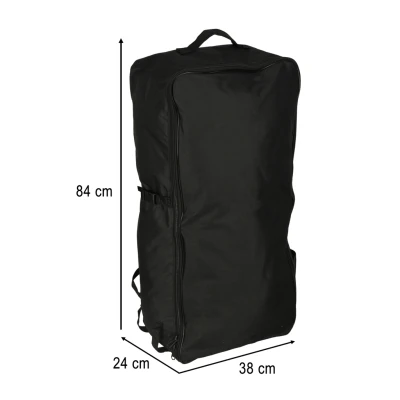 KIK KX3160 Prepravný batoh na SUP - ochranné puzdro 38 x 84 x 24 cm, čierny