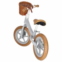 KIK KX2798 Dětské odrážedlo s košíkem Trike Fix Balance, šedé