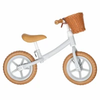 KIK KX2798 Dětské odrážedlo s košíkem Trike Fix Balance, šedé