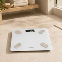 Verk 17149 Analytická osobní váha LCD 180 kg, bílá