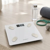 Verk 17149 Analytická osobní váha LCD 180 kg, bílá