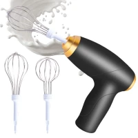 Verk 07355 Elektrický ruční šlehač, 3 rychlosti, USB, 23 W, černý