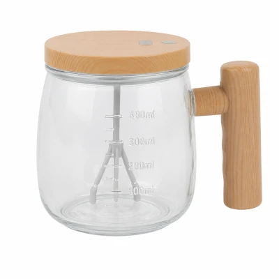 Verk 07384 Samomíchací skleněný hrnek 400 ml