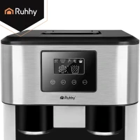 Ruhhy 27858 Výrobník ledu s drtičem 3 v 1, 15 kg/24 h