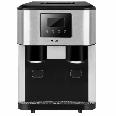 Ruhhy 27858 Výrobník ledu s drtičem 3 v 1, 15 kg/24 h