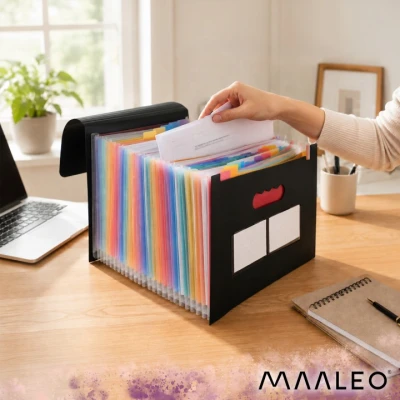 Maaleo 28042 Složka na dokumenty s 24 přihrádkami A4 