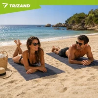 Trizand 27460 Rýchloschnúci uterák 180 x 100 cm, sivý