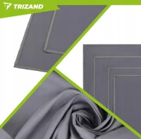 Trizand 27460 Rýchloschnúci uterák 180 x 100 cm, sivý