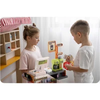 Ricokids RK-822 Dětský obchod s pokladnou, skenerem a kávovarem