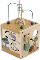 Nukido NK-861 Dřevěná senzorická kostka Montessori