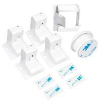 Ricokids RK-980 Magnetické zabezpečení skříněk, 4 ks, bílé