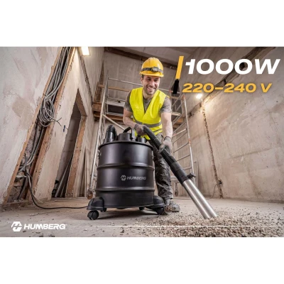 Humberg HM-405 Vysavač na popel 1000 W, 18 l, HEPA filtr