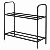Humberg HM-386 Regál na pneumatiky pro 8 kol, 120 x 109 x 45 cm, černý