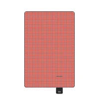 Teesa TSA8904-1 Pikniková deka s izolací 200 x 300 cm, červené káro