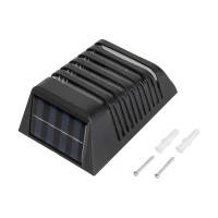 Rebel ZAR0586 Solárna záhradná nástenná lampa - sada 2 ks